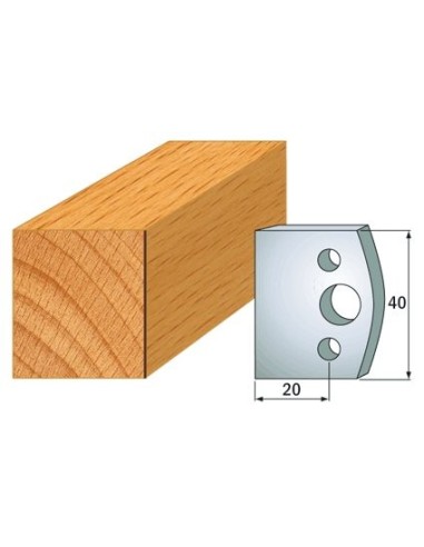 690.000 Para noży HSS 40x4 mm