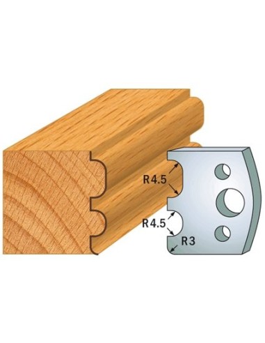690.007 Para noży HSS 40x4 mm