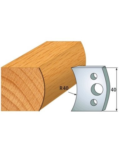 690.008 Para noży HSS 40x4 mm