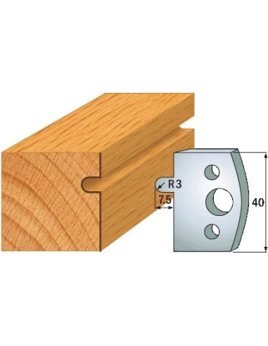 690.010 Para noży HSS 40x4 mm