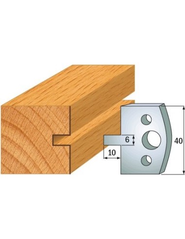 690.016 Para noży HSS 40x4 mm