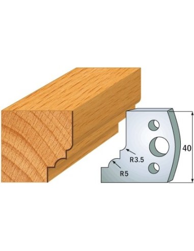 690.020 Para noży HSS 40x4 mm