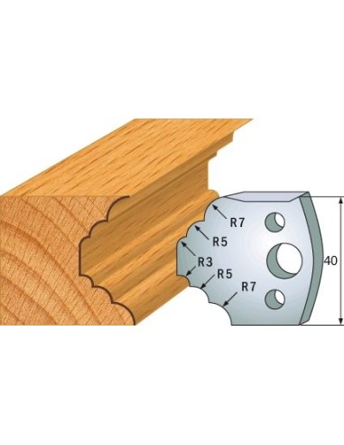 690.021 Para noży HSS 40x4 mm