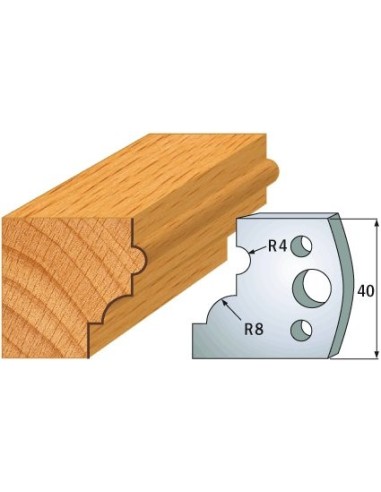 690.024 Para noży HSS 40x4 mm
