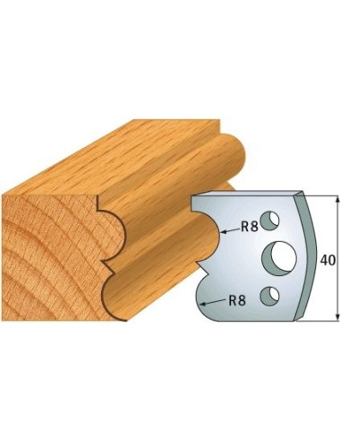 690.028 Para noży HSS 40x4 mm