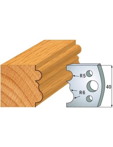 690.029 Para noży HSS 40x4 mm