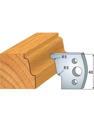 690.031 Para noży HSS 40x4 mm