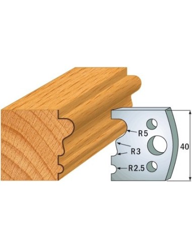 690.033 Para noży HSS 40x4 mm