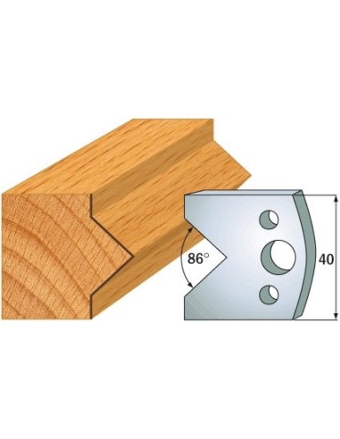 690.034 Para noży HSS 40x4 mm
