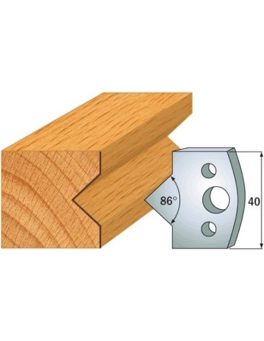 690.035 Para noży HSS 40x4 mm