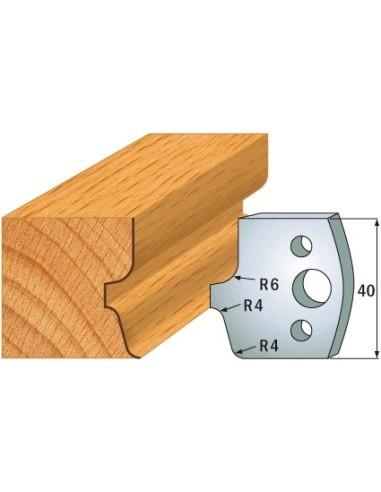 690.041 Para noży HSS 40x4 mm