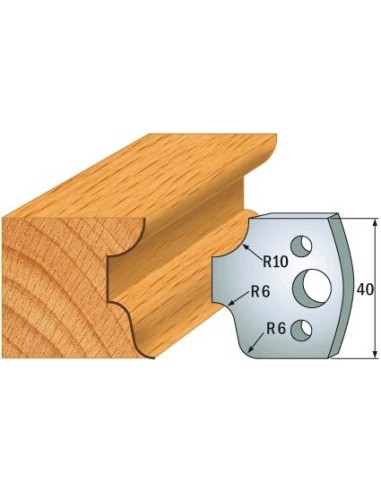 690.045 Para noży HSS 40x4 mm