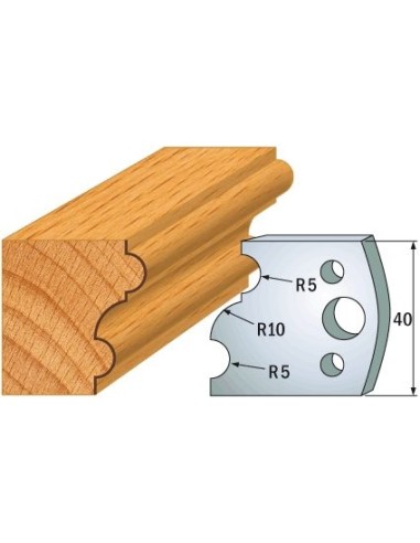 690.052 Para noży HSS 40x4 mm