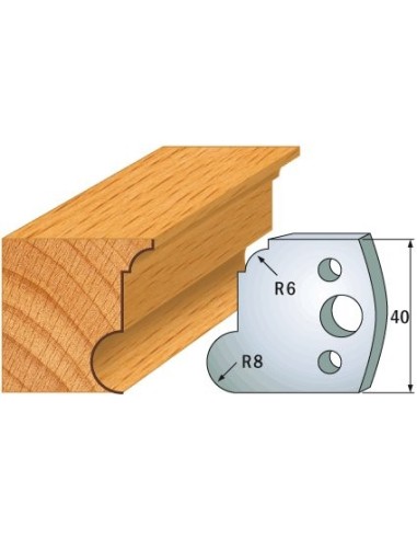 690.054 Para noży HSS 40x4 mm