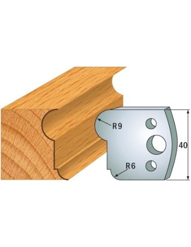 690.055 Para noży HSS 40x4 mm