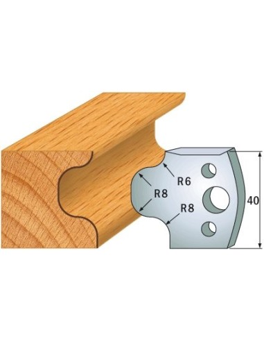 690.056 Para noży HSS 40x4 mm