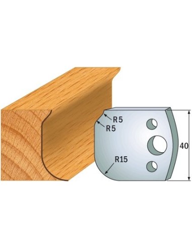 690.060 Para noży HSS 40x4 mm
