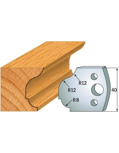 690.061 Para noży HSS 40x4 mm
