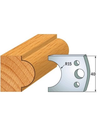 690.066 Para noży HSS 40x4 mm