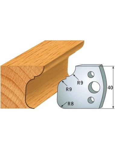 690.068 Para noży HSS 40x4 mm