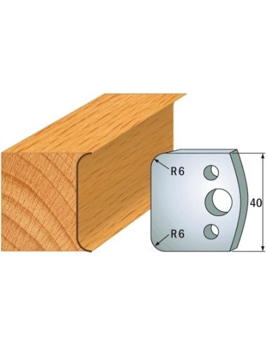 690.069 Para noży HSS 40x4 mm