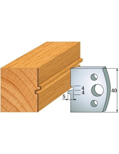690.074 Para noży HSS 40x4 mm