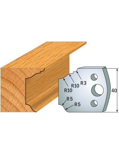 690.079 Para noży HSS 40x4 mm