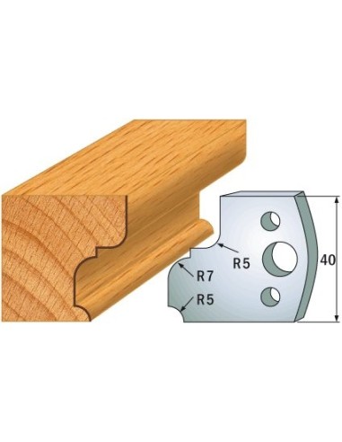 690.082 Para noży HSS 40x4 mm