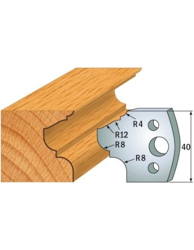 690.089 Para noży HSS 40x4 mm
