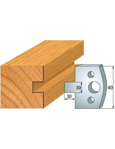 690.091 Para noży HSS 40x4 mm