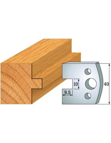 690.092 Para noży HSS 40x4 mm