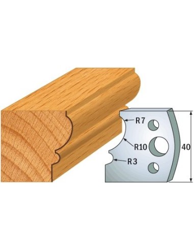 690.105 Para noży HSS 40x4 mm