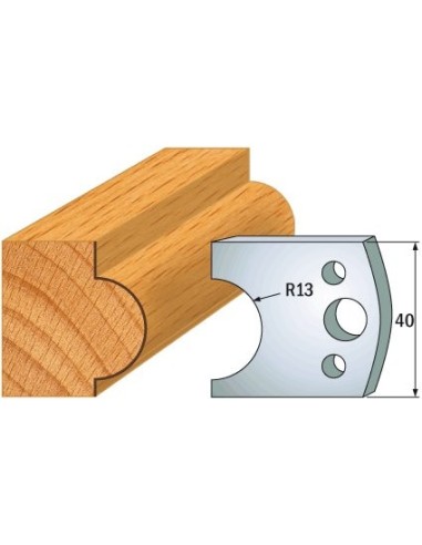 690.119 Para noży HSS 40x4 mm