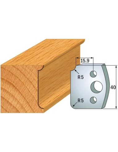 690.172 Para noży HSS 40x4 mm