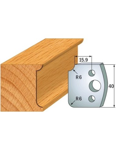 690.173 Para noży HSS 40x4 mm