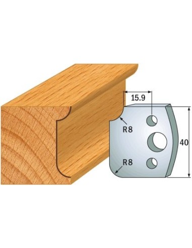 690.174 Para noży HSS 40x4 mm