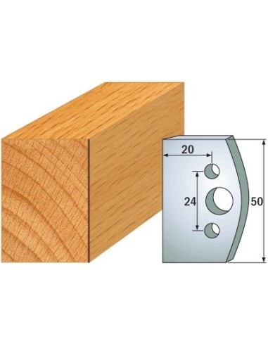 690.500 Para noży HSS 50x4 mm