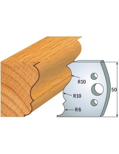 690.506 Para noży HSS 50x4 mm