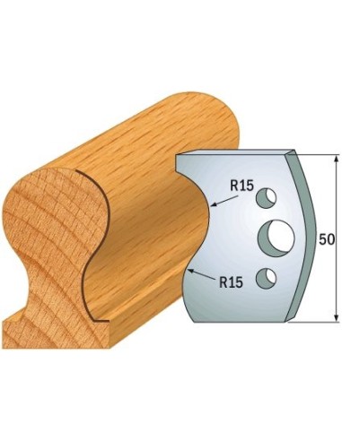 690.514 Para noży HSS 50x4 mm
