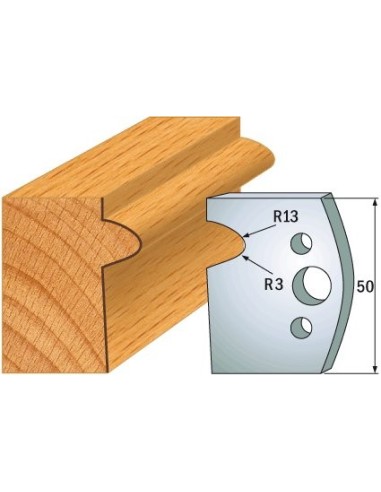 690.516 Para noży HSS 50x4 mm