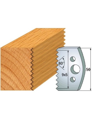 690.524 Para noży HSS 50x4 mm