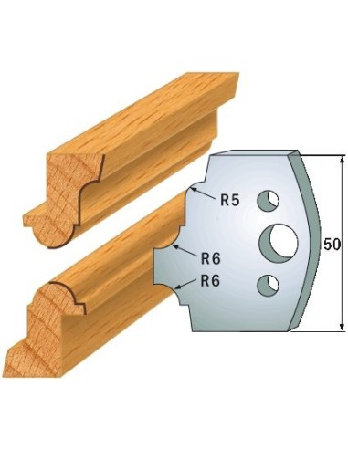 690.542 Para noży HSS 50x4 mm