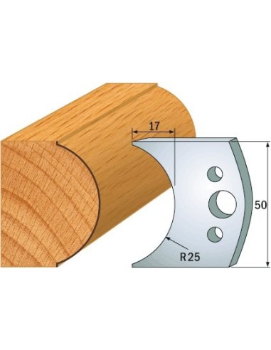 690.546 Para noży HSS 50x4 mm