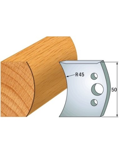 690.556 Para noży HSS 50x4 mm