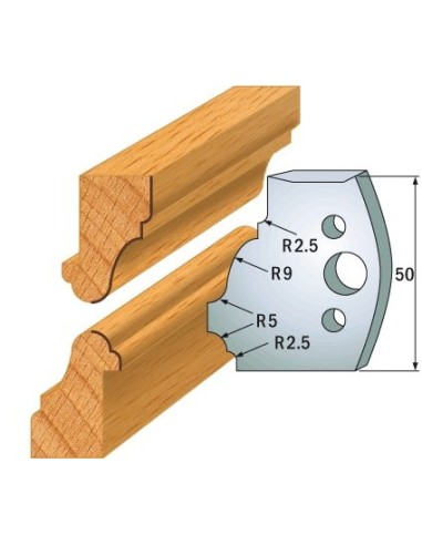 690.558 Para noży HSS 50x4 mm