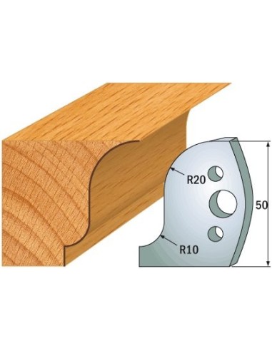 690.570 Para noży HSS 50x4 mm