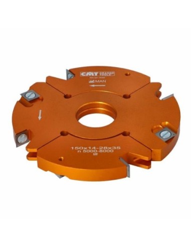 694.021.30 Głowica D150 I14-27 F30RPM5000-8000 Z4+4 max.thick.59mm ALU