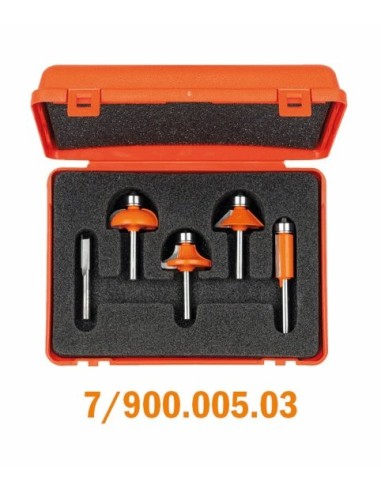 700.005.03 Zestaw frezów HM S6