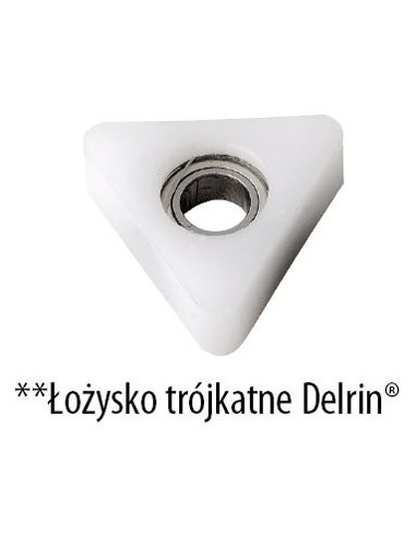 791.043.00 Łożysko D19  d4,76T7 (kształt trójkąta)