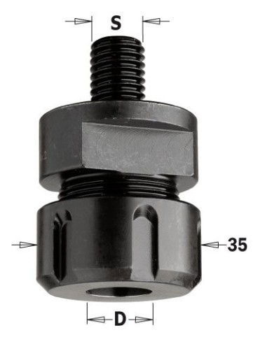 796.162.00 Uchwyt D6-12,7 SM16x2ER20